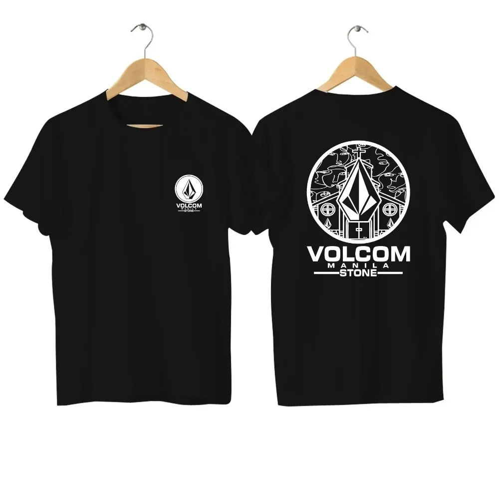 Футболка Volcom Stone трендовая мужская и женская футболка летняя хлопковая большого