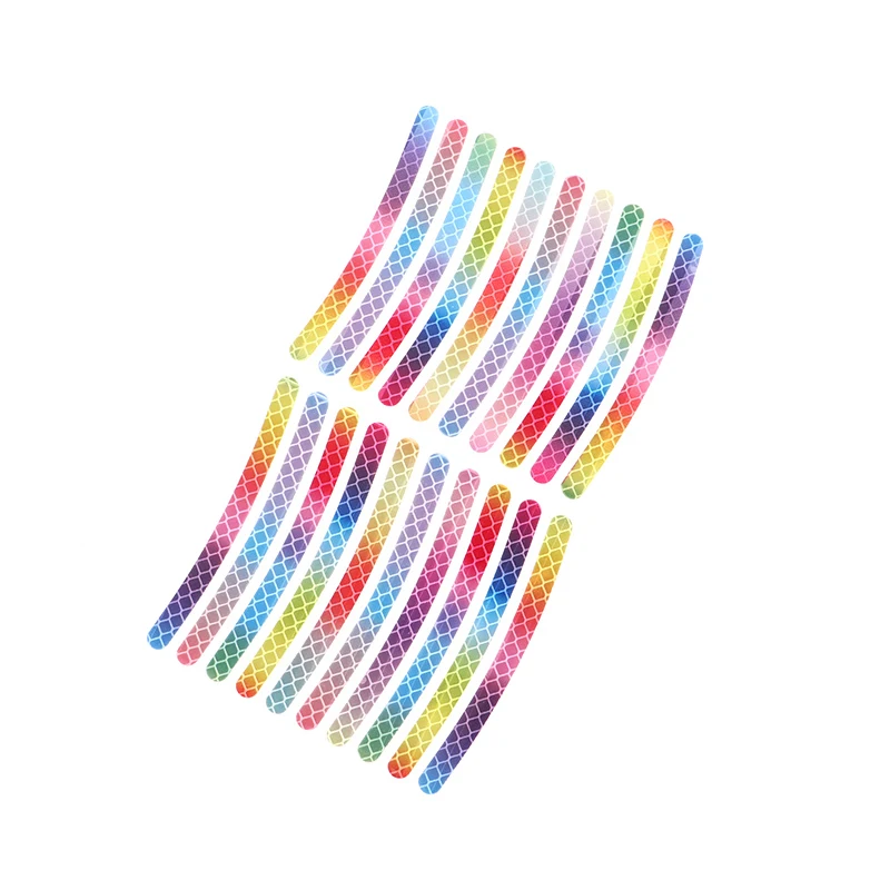 40 шт. светоотражающие полосы для обода колеса автомобиля