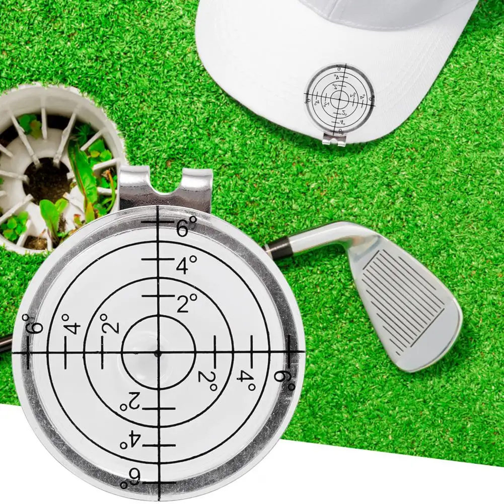 Устройство для чтения клюшек Golf Putt Green Reader с зажимом шляпы Высокая точность