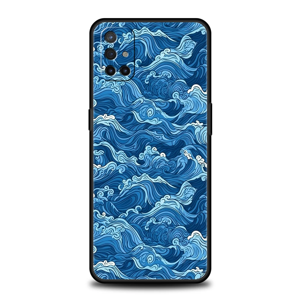 Чехол для телефона Sea Waves Oneplus 10T 11 R10 Nord N100 N200 N10 10 7 8 9 7T 8T 9R 9RT CE 2 Z Pro 5G Мягкий чехол из