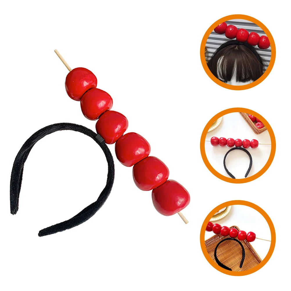 

Food Headband 3D Head Bopper Funny Party Hat Summer Fruit Headband Novelty Headwear