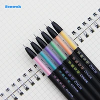 12pcs gel pen set painting pastel neon sketch colorful color gel pen stationery student art pen
