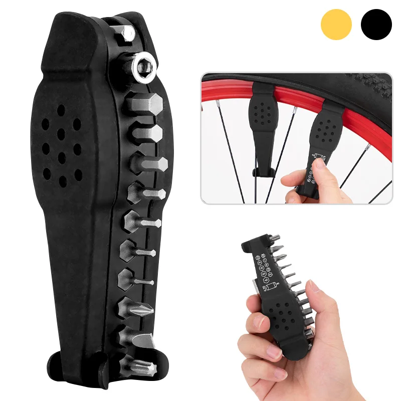 

Bicycle Repair Tools Tyre Patch Tire Lever Wrench Drill Bit Set Home MTB Road Bike Maintenance Tools Kit for Dropshipping