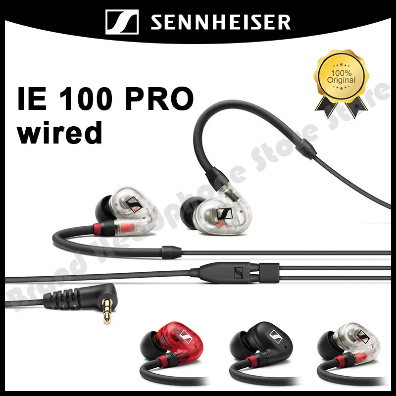 

100% Original Sennheiser IE100 PRO In-ear Wired Listening Headphones Stage fever grade HIFI Music audio entertainment headset