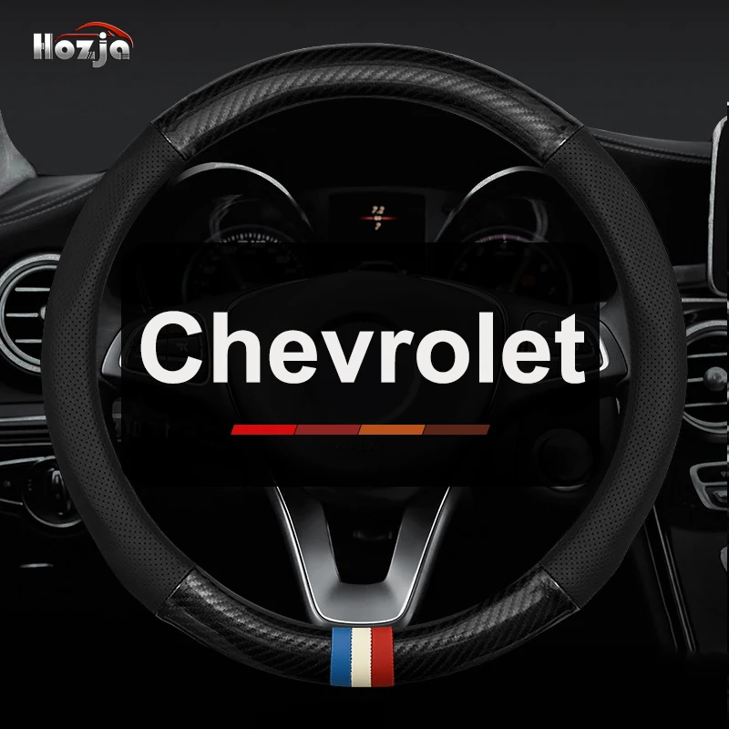 

Car Steering Wheel Cover For Chevrolet Cruze Aveo Trax Sail Malibu Captiva Opel Vauxhall Astra J Corsa Insignia Auto Accessories