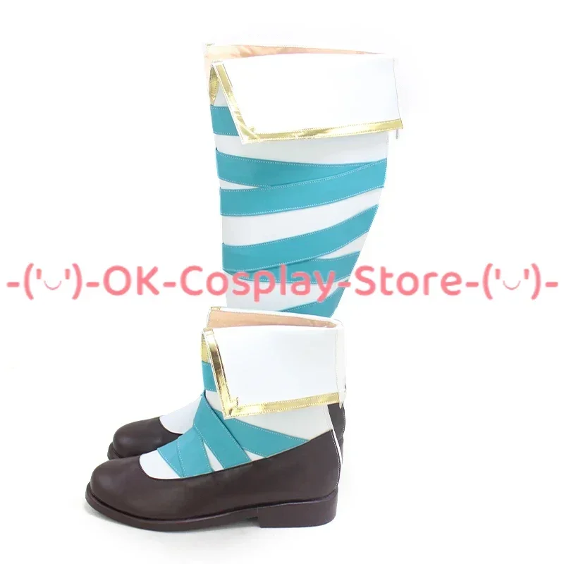 Красивые туфли для косплея из искусственной кожи Хэллоуина