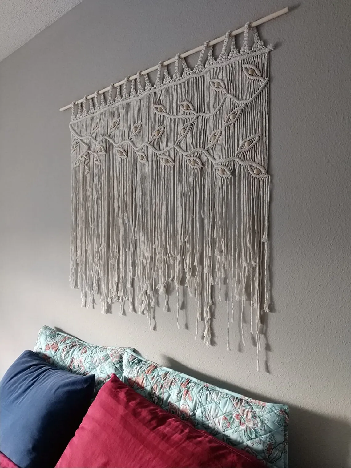 Скандинавский Стиль Ручной Завязытый Гобелен Настенное Искусство Декоративный