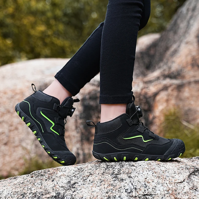 Детские туристические ботинки женские осенне-зимние спортивные туфли детская