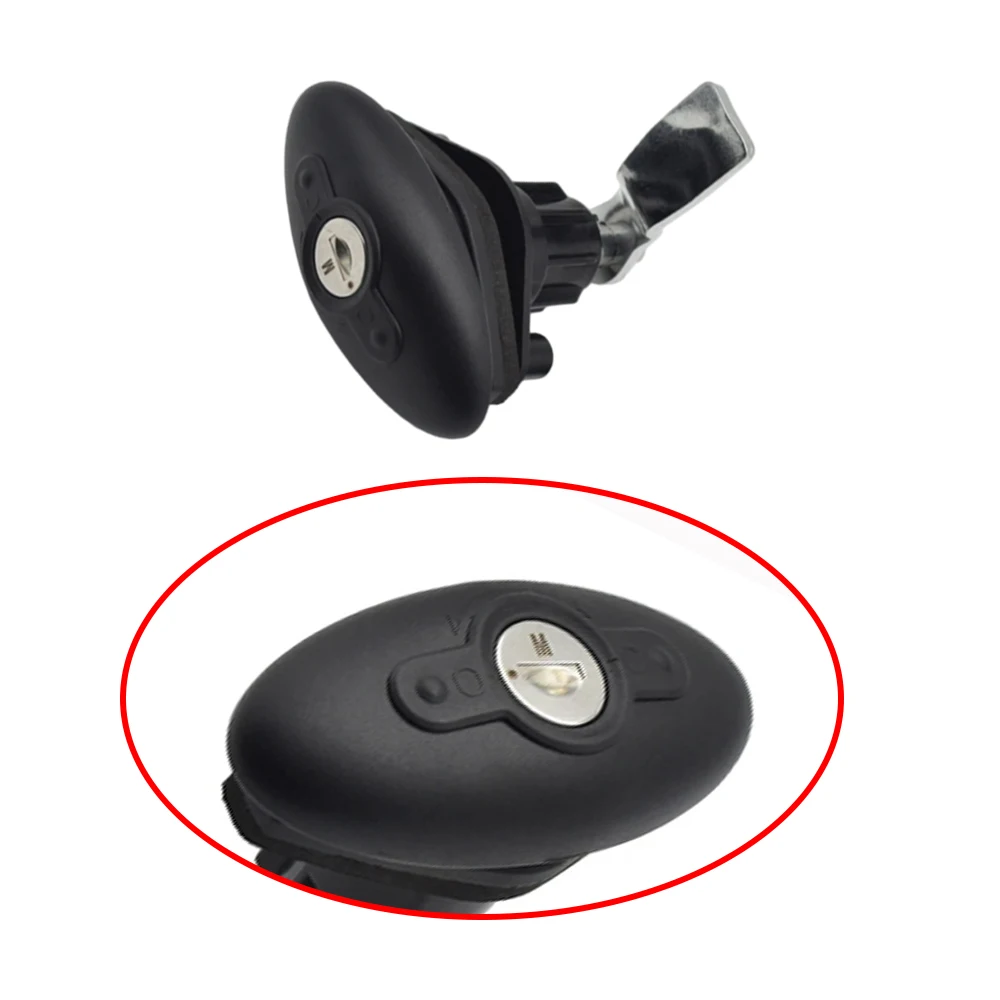 Черный дверной замок люка для прицепа автофургона дома на колесах толщина рамы 38