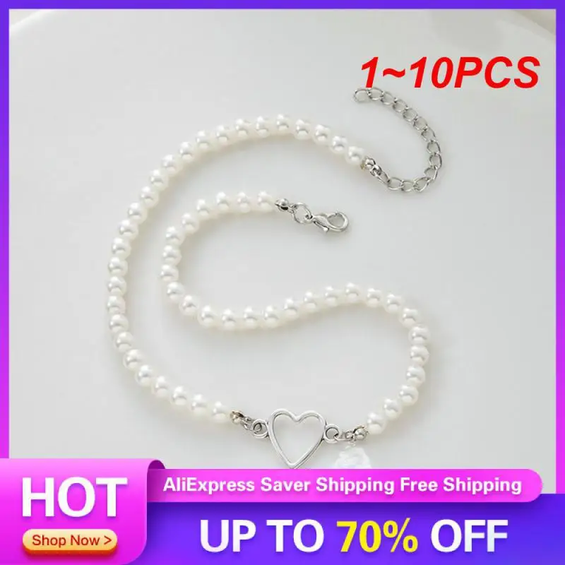 Винтажное ожерелье с жемчугом в стиле ретро простое серебряное колье