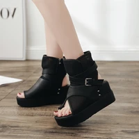 thick sole platform shoes straps luxury sandals woman summer 2022 fashion high heels women shoe womens