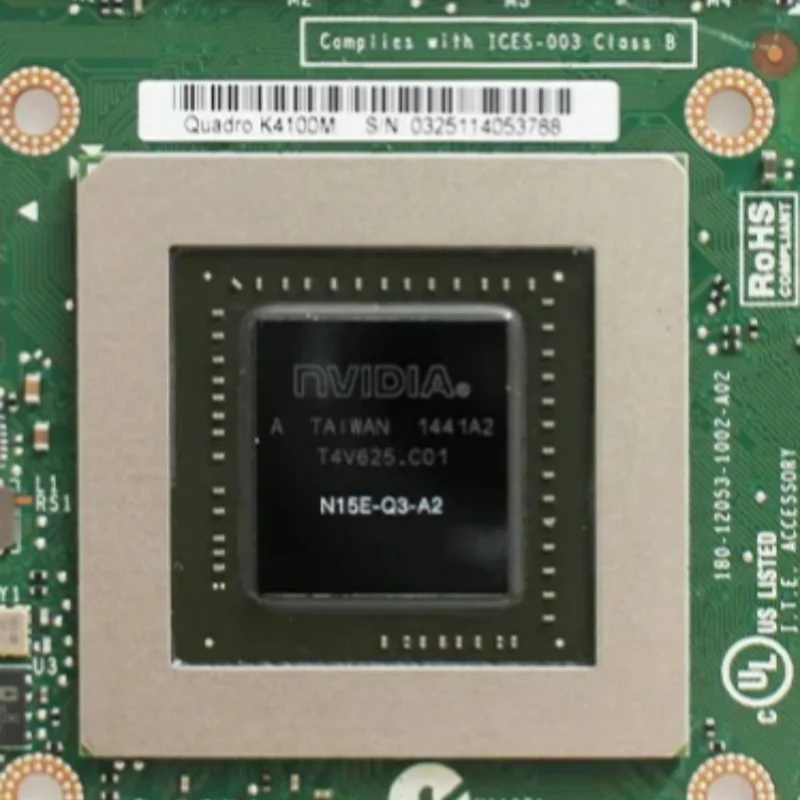 Фото Видеокарта Quadro K4100 K4100M GDDR5 4 ГБ N15E-Q3-A2 с X-образным кронштейном для Dell HP Apple iMac A1312 27-дюймовый 2010-2011 годов выпуска №4