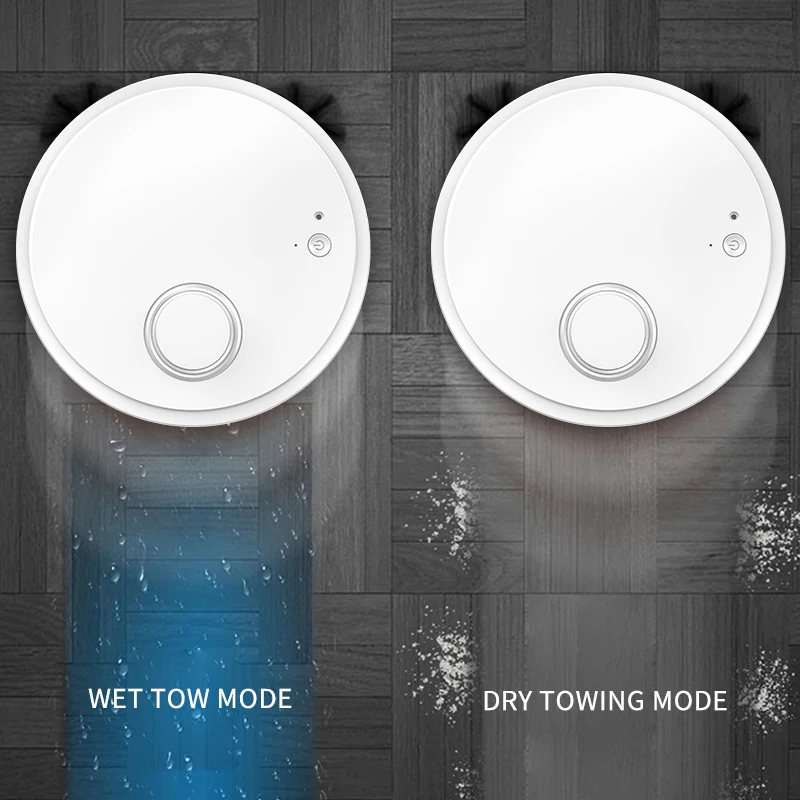 Умный робот-пылесос умный перезаряжаемый в подарок легкий использовании и