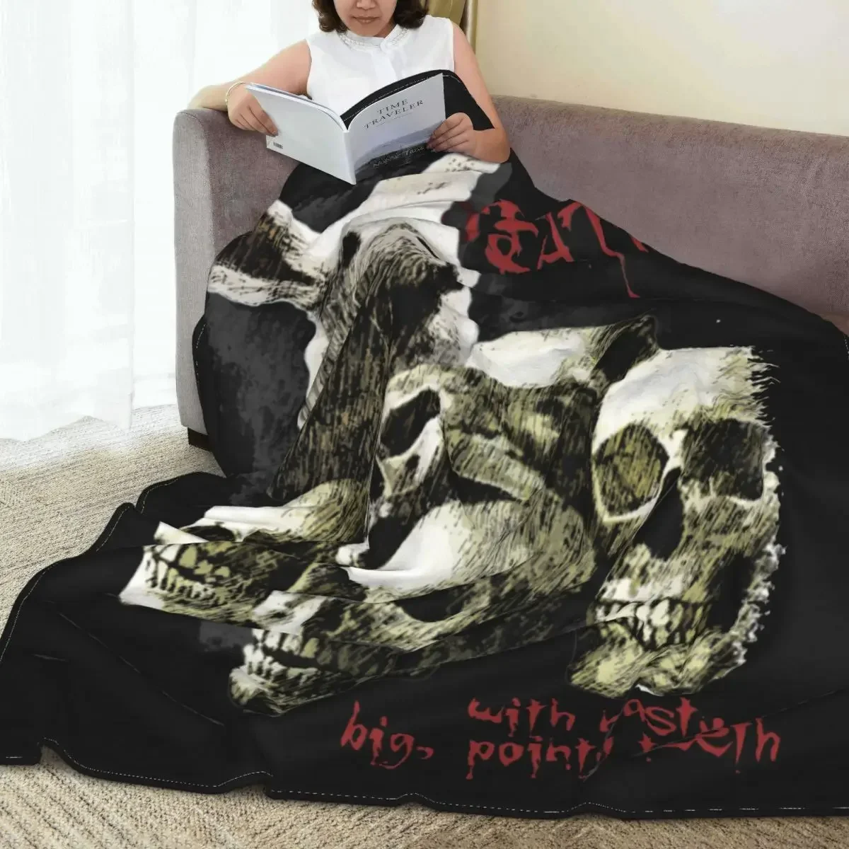 Одеяло Из Кораллового Флиса 125x100 См Черный Рыцарь Монти Питон И Святой Грааль