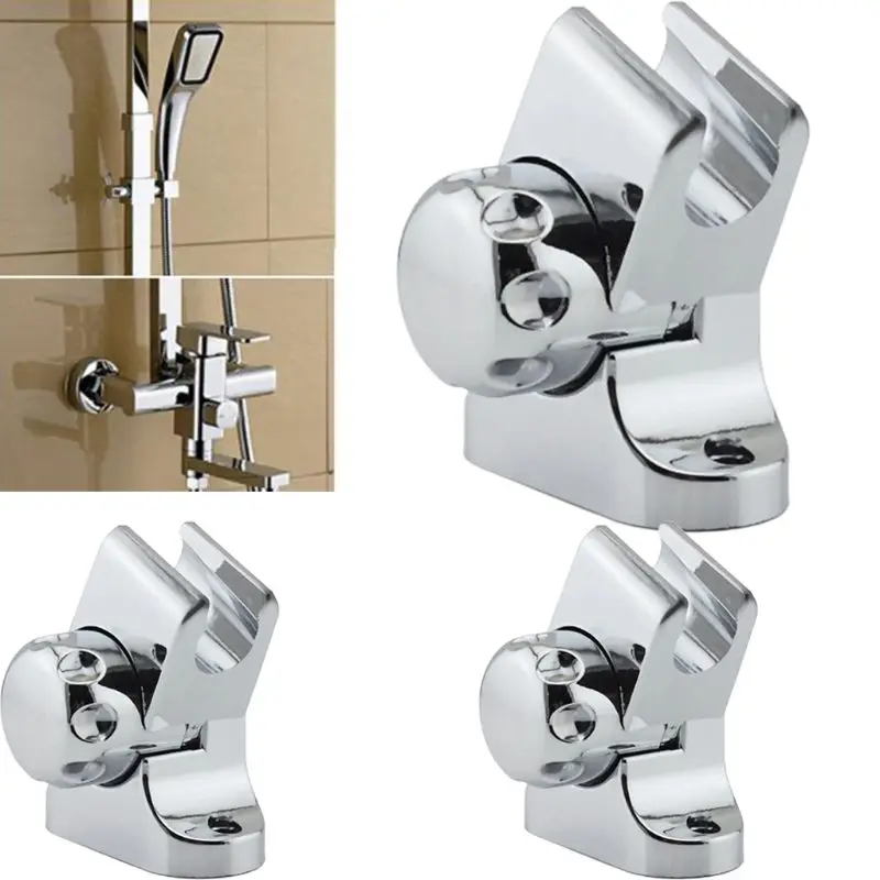 

N58C Adjustable Shower Head Holder Universal Rotation Bath Showerhead Stand Wall Mounted Bracket Bathroom Tools Accessories