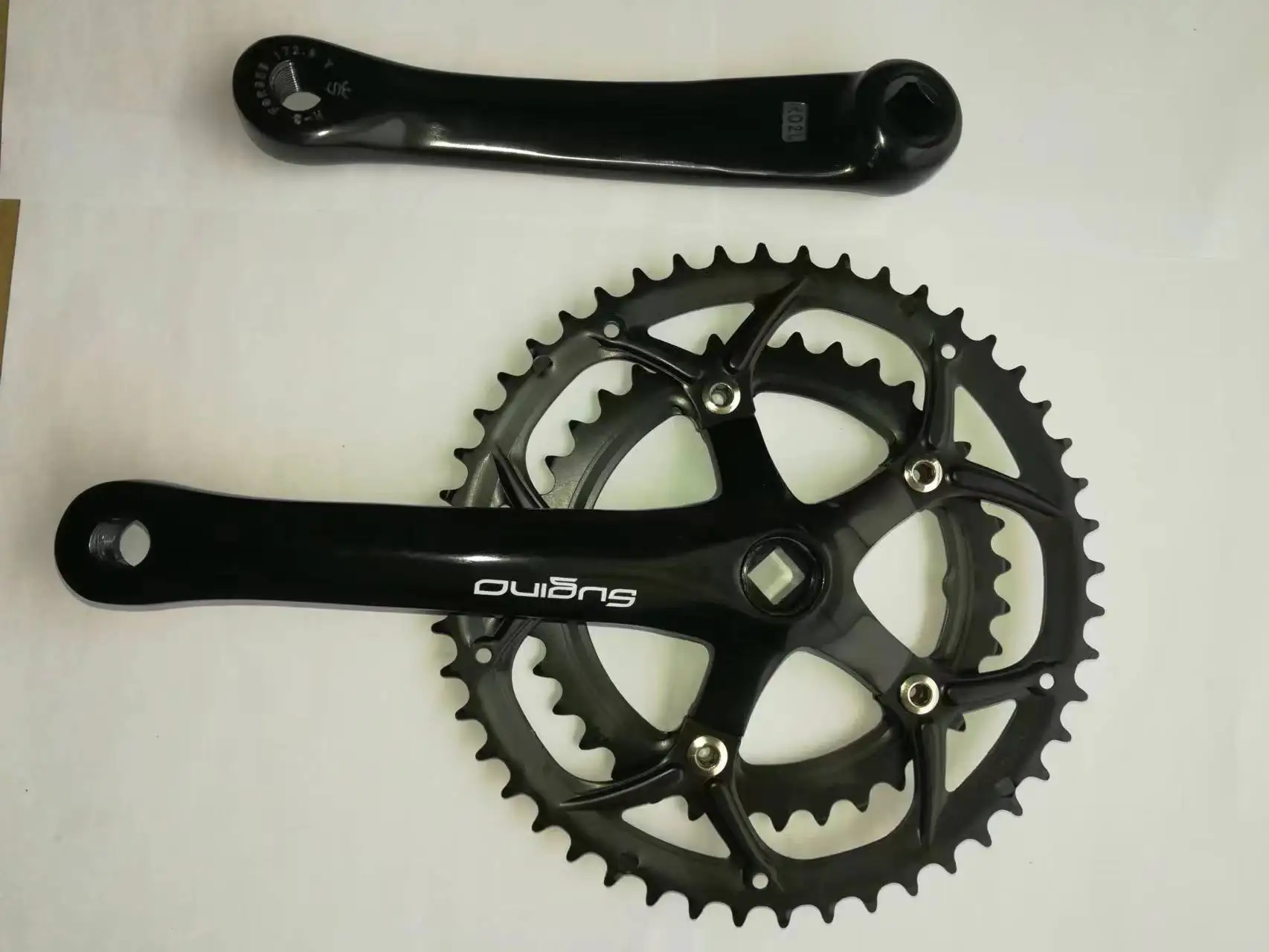 Sugino Double Chainring Dual 36T-48T Crankset Square 165mm 1