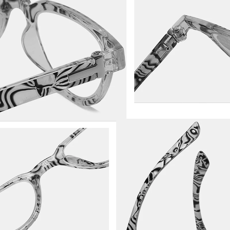 Маленькая оправа очки для чтения с защитой от синего света ультралегкие Бумажные