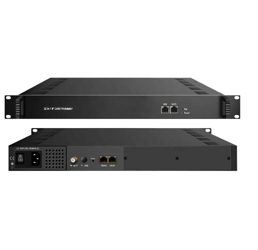 Цифровое ТВ Mux Scarmbling 3316 16-канальный IP-модулятор Qam Радио и ТВ-трансляционное
