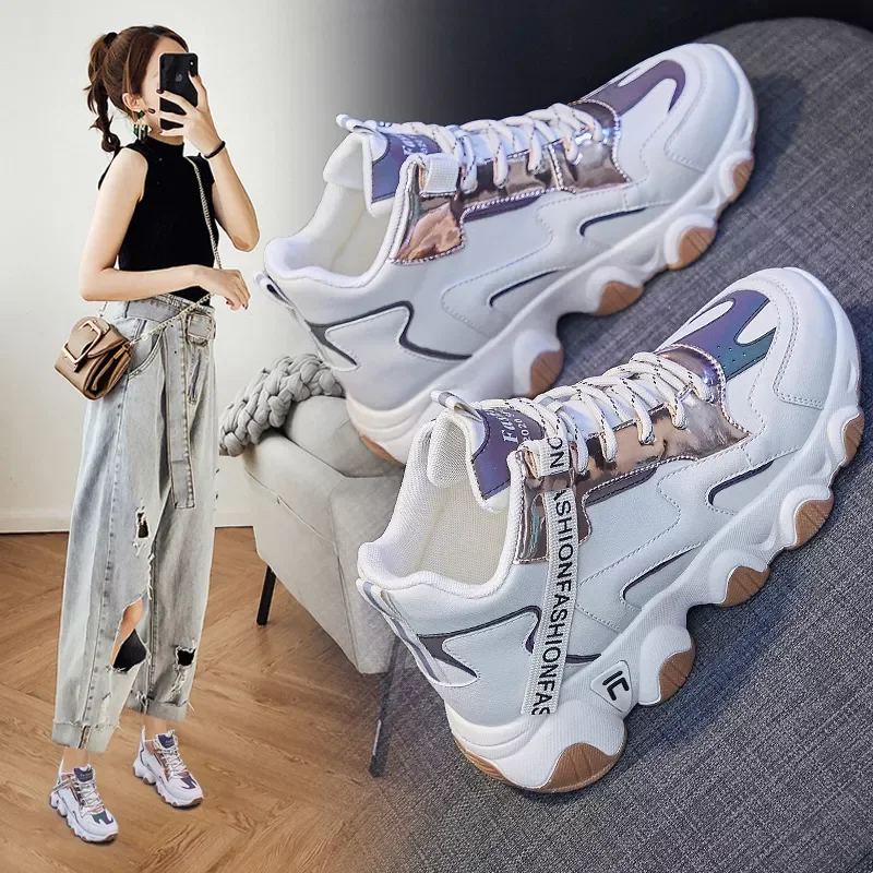 

NEW 2023 women's high top daddy shoes