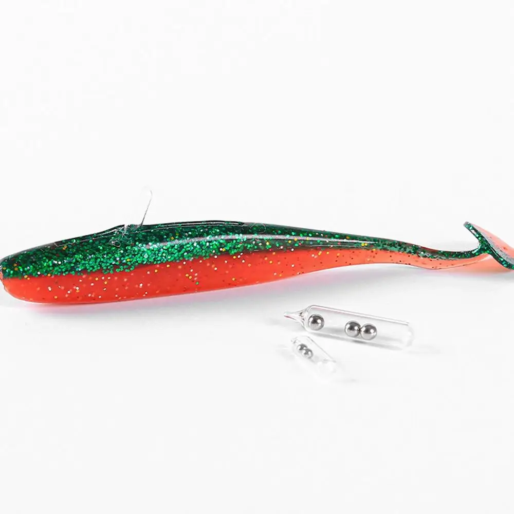 Фото Горячая новинка: Звуковая погремушка для рыбалки Hot Baits Tools – привлекает рыбу, 4 размера, стальные шарики, стеклянные элементы, звуковая погремушка для мягких рыболовных приманок. №5