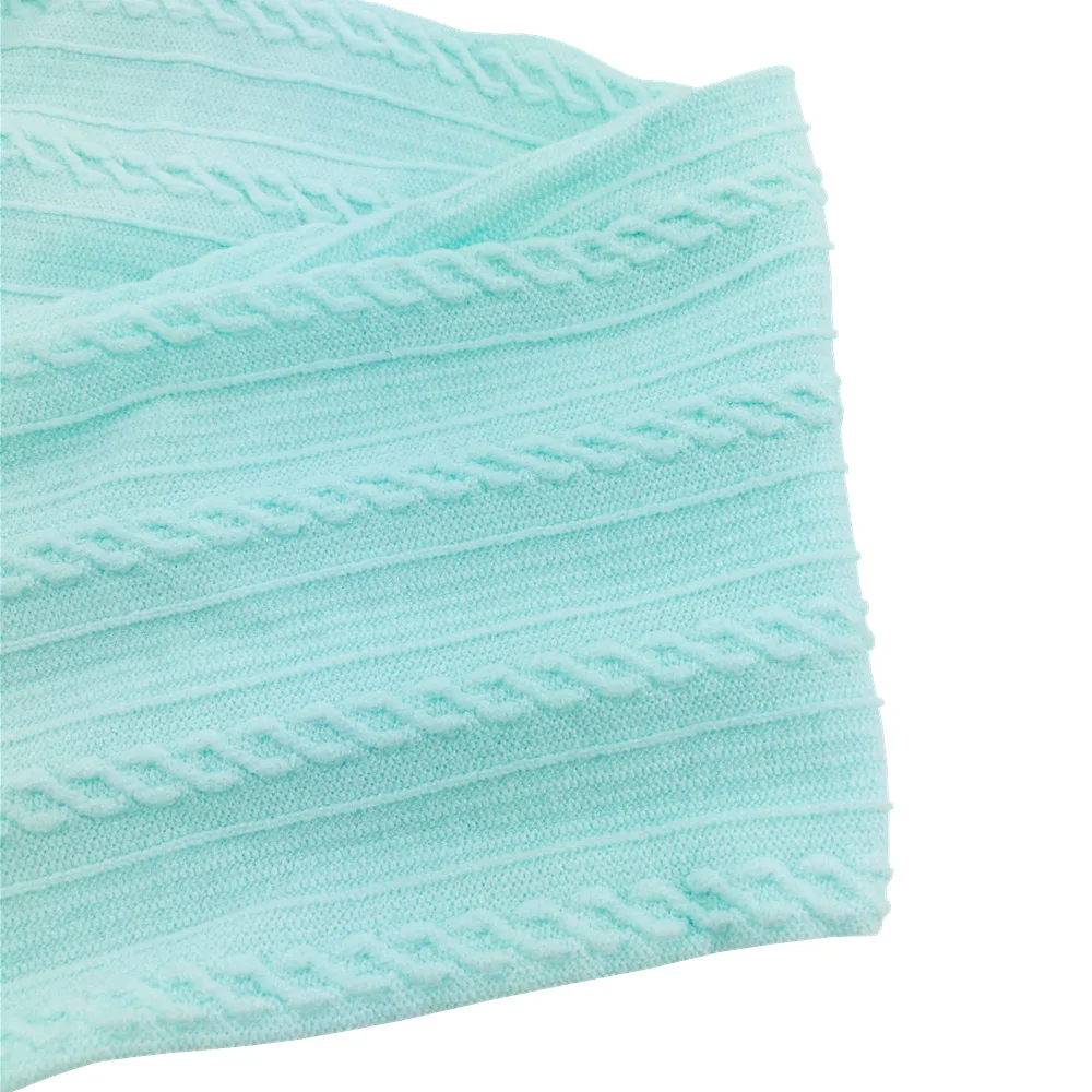 Однотонная мягкая эластичная нейлоновая трикотажная полоска для изготовления