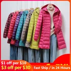 Женские Длинные пуховики S-7XL светильник кое пальто на утином пуху с капюшоном, портативное Пышное зимнее пальто для женщин, ветрозащитные пуховики, парки