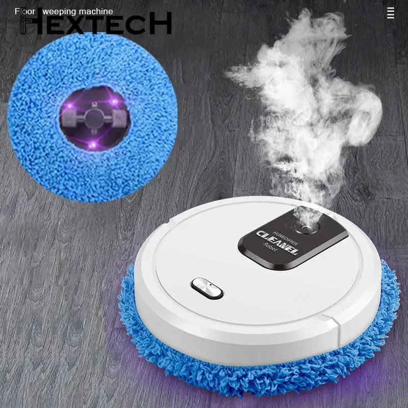 

Mopping Robot Automatic Electric Floor Washing Machine with Humidifying Spray USB Charging Home Appliance Floorcloth Cleaning