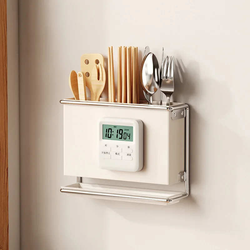 Держатель для сушки кухонных ножей сушилка встроенная полка хранения компактный