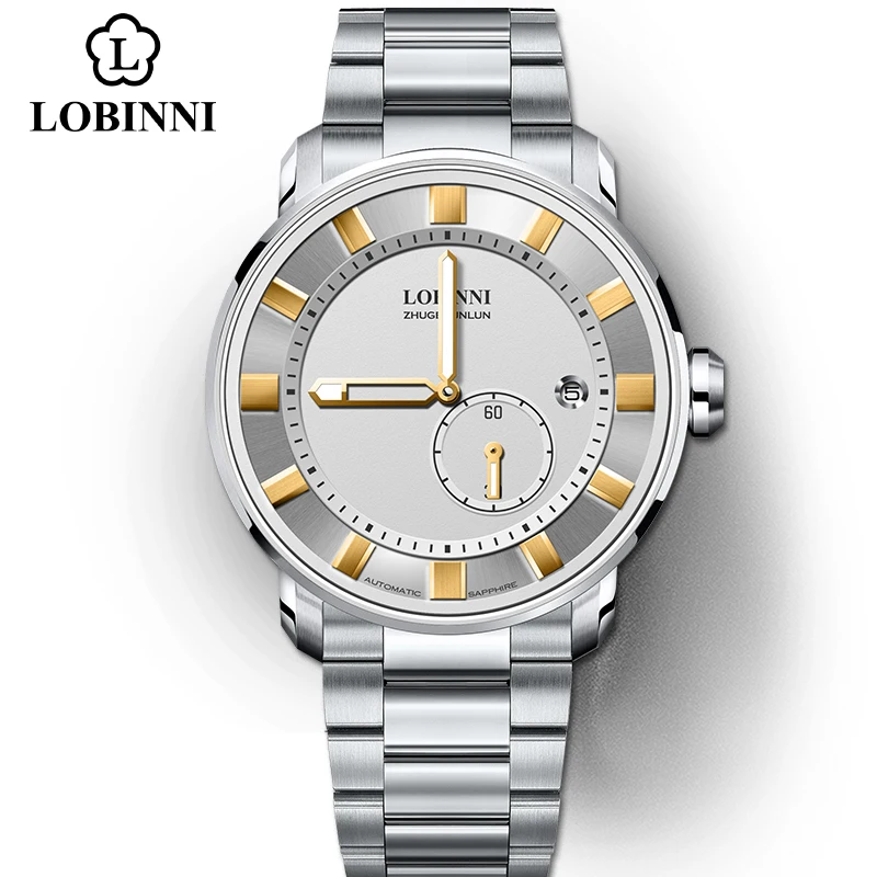 

Switzerland Luxury Brand LOBINNI MIYOTA Automatic Mechanical Women's Watches Sapphire Waterproof Luminous Couple's Clocks L311L