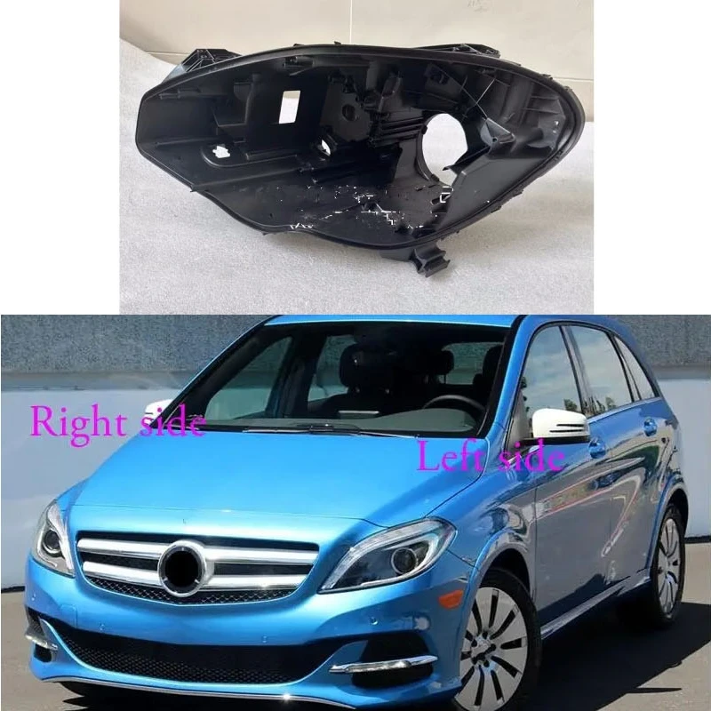 Для Mercedes-Benz B CLASS W246 2012 2013 2014 2015 замена основания фары домашняя фара черная задняя
