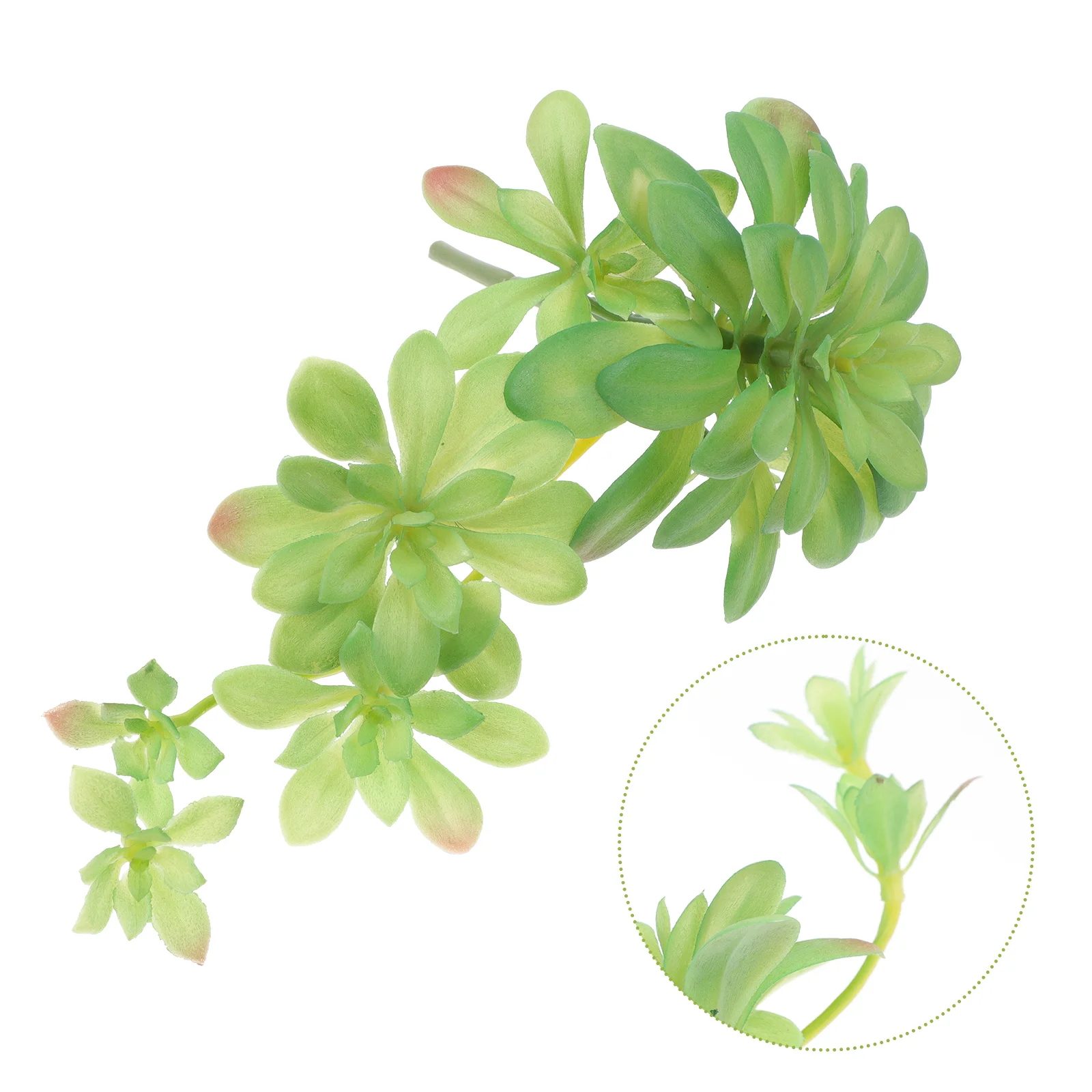 

Succulents Artificial Hanging Succulent Decor Fake String Wall Faux Simulation Wedding Flocking Outdoor Stems Indoor Flowers