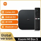 Оригинальная ТВ-приставка Xiaomi Mi S 4K Ultra HD Android 9,0 HDR 2G 8G WiFi Google Cast Netflix Smart TV Box