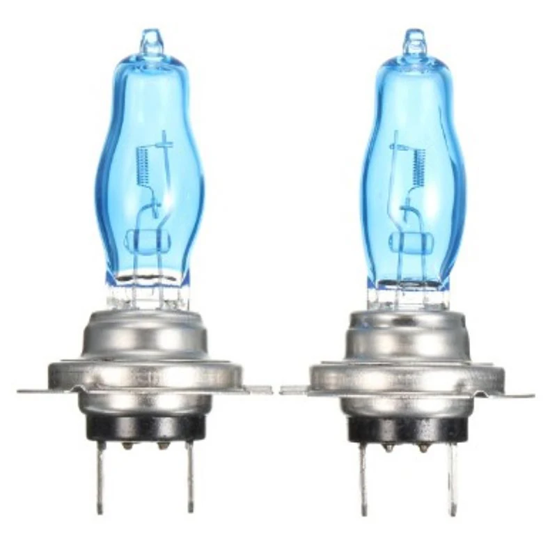 

2Pcs H7 Halogen Car Headlight Bulbs 12V 100W Sun Light Ultra White 4500K Nano Coated Fog Lamp High Power Car Accessories