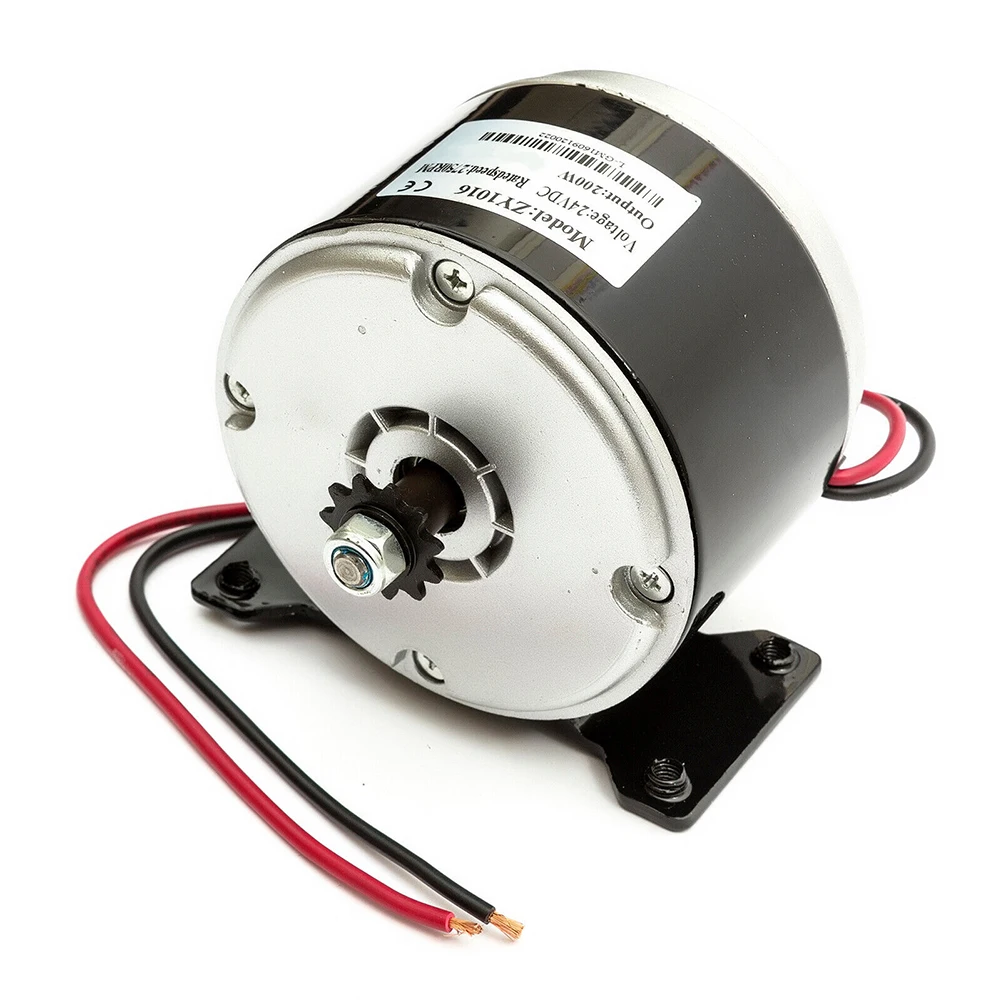 Двигатель постоянного тока 36 В MY1016 350 Вт генератор из матовой нержавеющей стали с