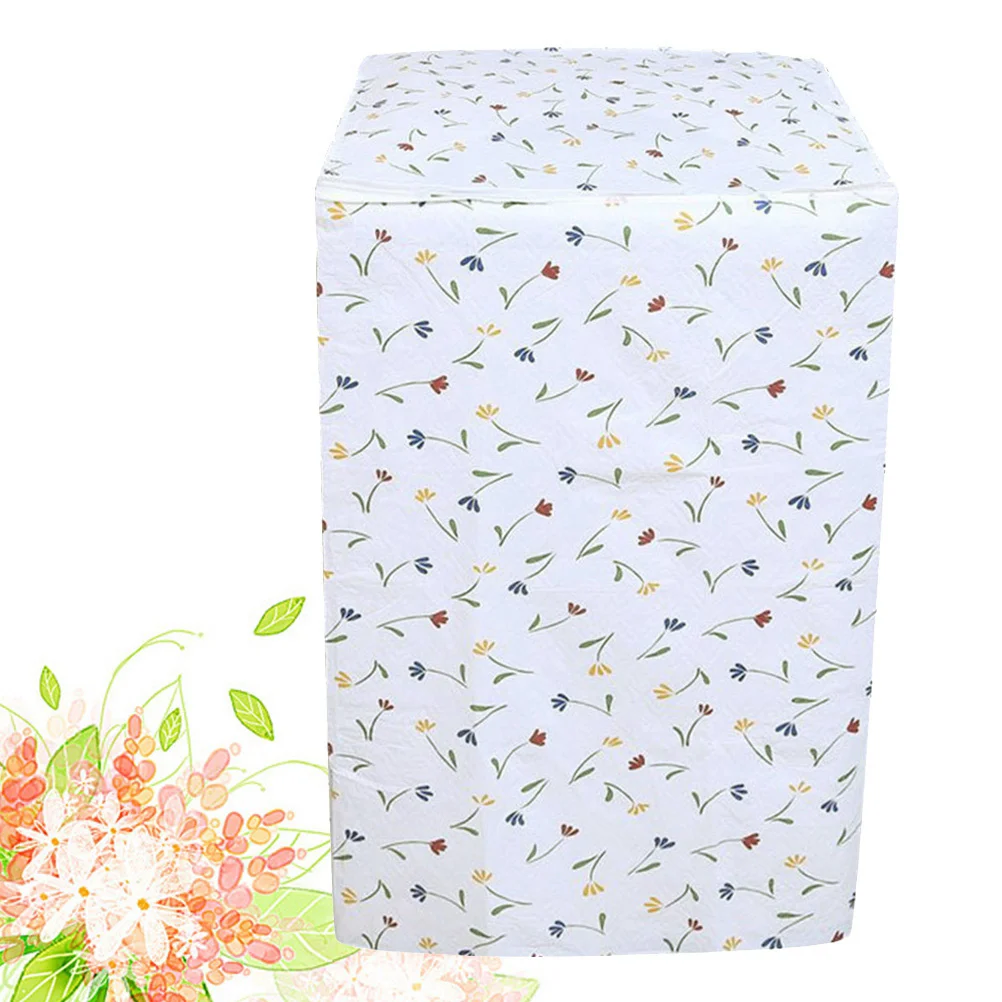 

Protecting Washing Machine for Proof Little Flower Printing Waterproof Cover 1pc