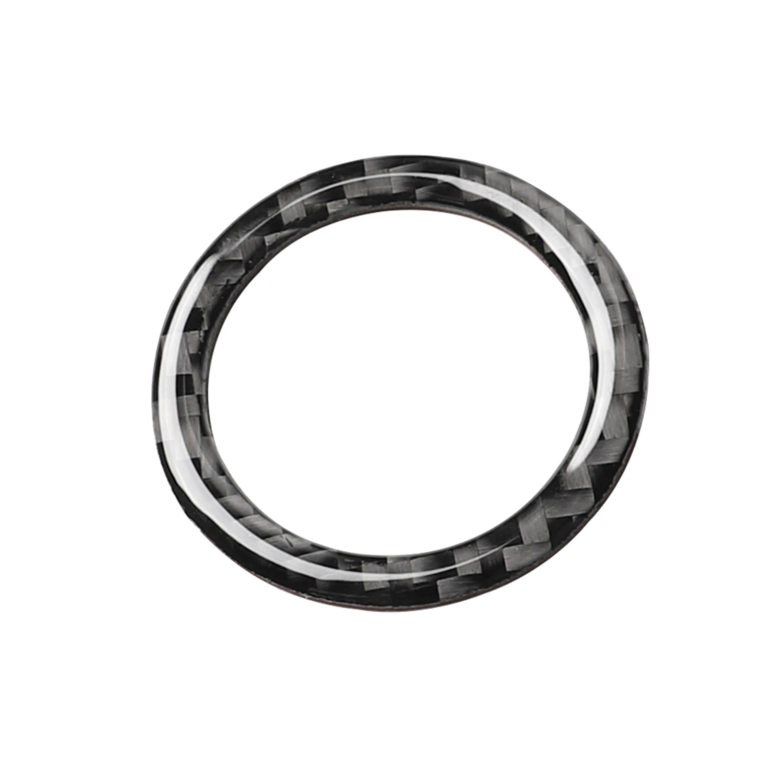 

Кнопка запуска двигателя автомобиля, кнопка остановки, наклейка, брелок для ключей, аксессуары для интерьера, настоящее мягкое углеродное волокно для Audi A4 B8 A5 Q5 2009-2016