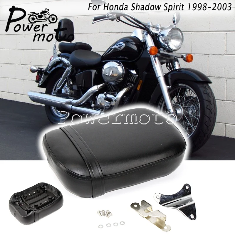 

Rear Soft Seat Cushion Pad For Honda Shadow Spirit VT750 ACE 750 VT750C VT750CD 98-03 Motorcycle PU Leather Passengers Pillion