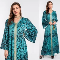 arabian kaftan muslim dress abaya for women dubai turkish 2022 new marocain style caftan large african dress