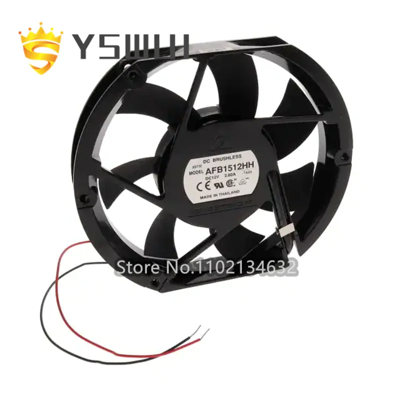 

AFB1512HH-TA50 Original FAN AXIAL 172X25.4MM 12VDC WIRE