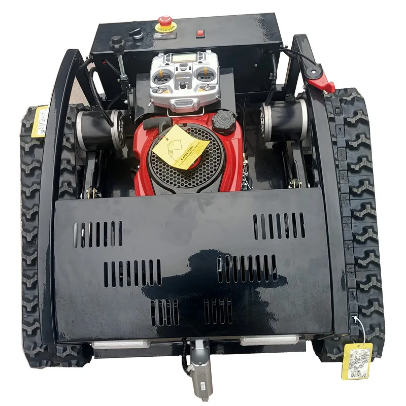 Китайская Небольшая Беспроводная газонокосилка на гусеничном ходу с