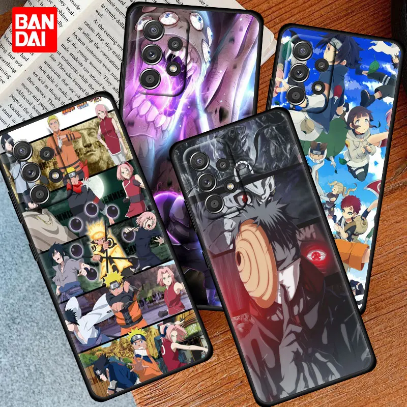 

Naruto Classic Case for Samsung Galaxy A03 A13 A31 A50 A51 A52 A30 A70 A71 A32 Note 20 Ultra 5G Black Cover Bag Capinha Silicone