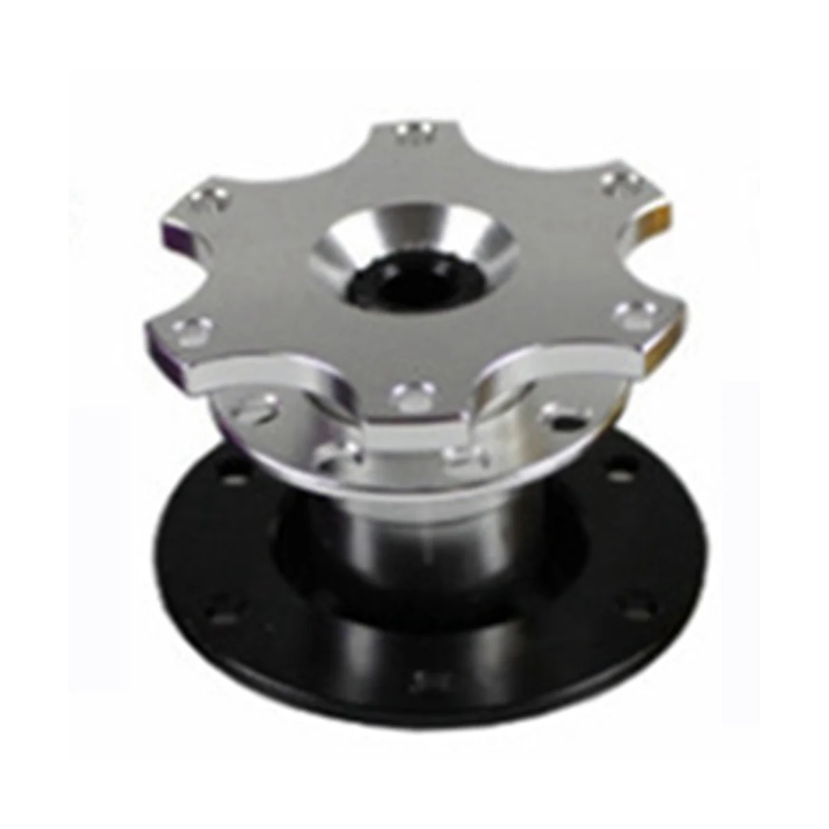 

For 6-Hole Steering Wheel Hub Steering Wheel Heightening Adapter Universal Steering Wheel Quick Release Bracket