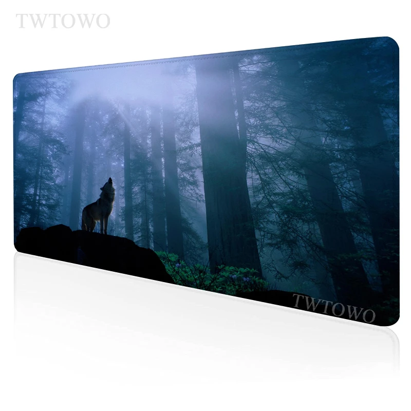 

Wolf Art Mouse Pad Gaming XL Computer Large New Mousepad XXL Desk Mats Soft Anti Slip Carpet Natural Rubber Laptop Table Mat