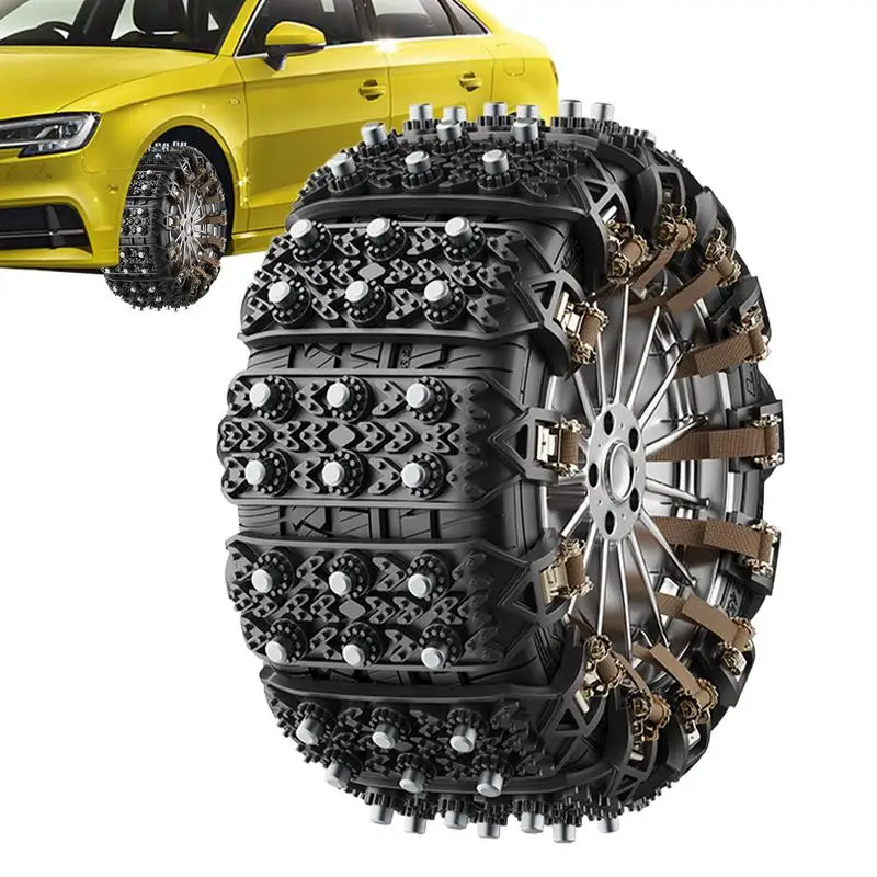 

car tire snow chain Universal Emergency Anti-Slip Technology Mud Rock Climbing Ice Car Winter Tire Wheels Chain car accessories