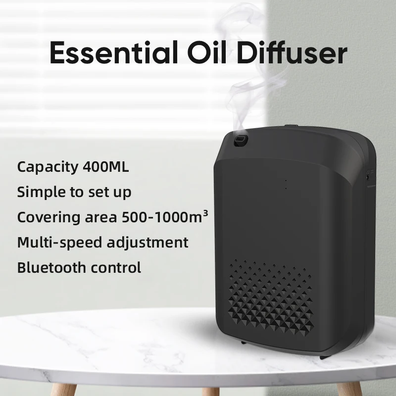 

Bluetooth 1000m³ Large Capacity Aroma Diffuser Essential Oil Diffuser Hotel Scenting Device Electric For Home Office Fragrance