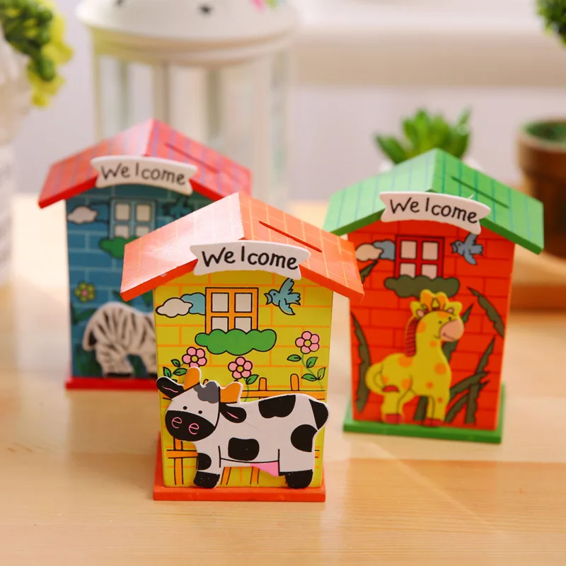 

Cartoon Cute Animal Piggy Bank Money Boxes Coin Storage Box Toys for Kids Birthday Baby Shower Party Favors School Awards
