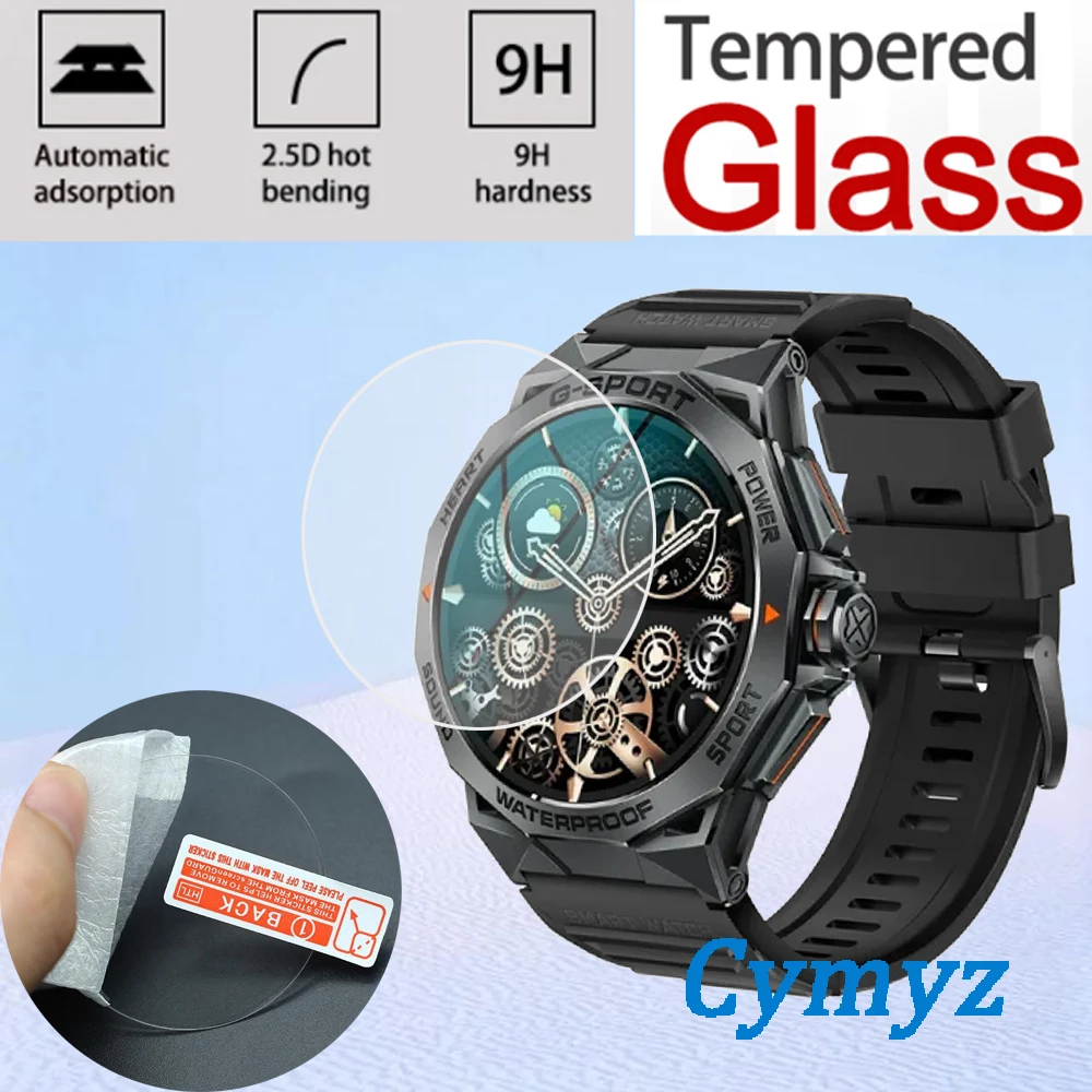 Защитная пленка из твердого стекла для смарт-часов MELANDA 1 43 дюйма AMOLED закаленное