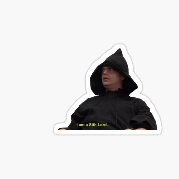 I Am A Sith Lord Dwight Schrute 5 шт. наклейки для детей забавные аниме чемодан милый мультфильм