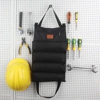 roll up tool bag multi purpose tool pouch wrench organizer small shoulder tool bag hanging zipper carrier tote