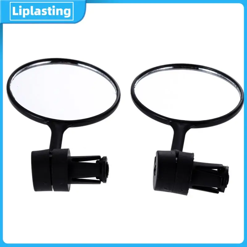 2PCS Bike Bicycle Cycling MTB Rear View Mirror Handlebar Bike Bicycle Handlebar Flexible Rear Back View Bike Mirrors Accessories